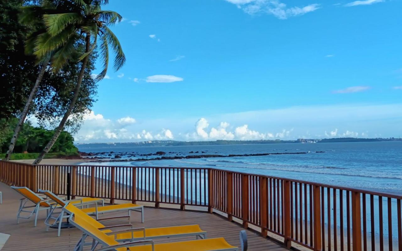 Taj Cidade De Goa Heritage, Goa Santa Cruz Εξωτερικό φωτογραφία View of the beach from the resort