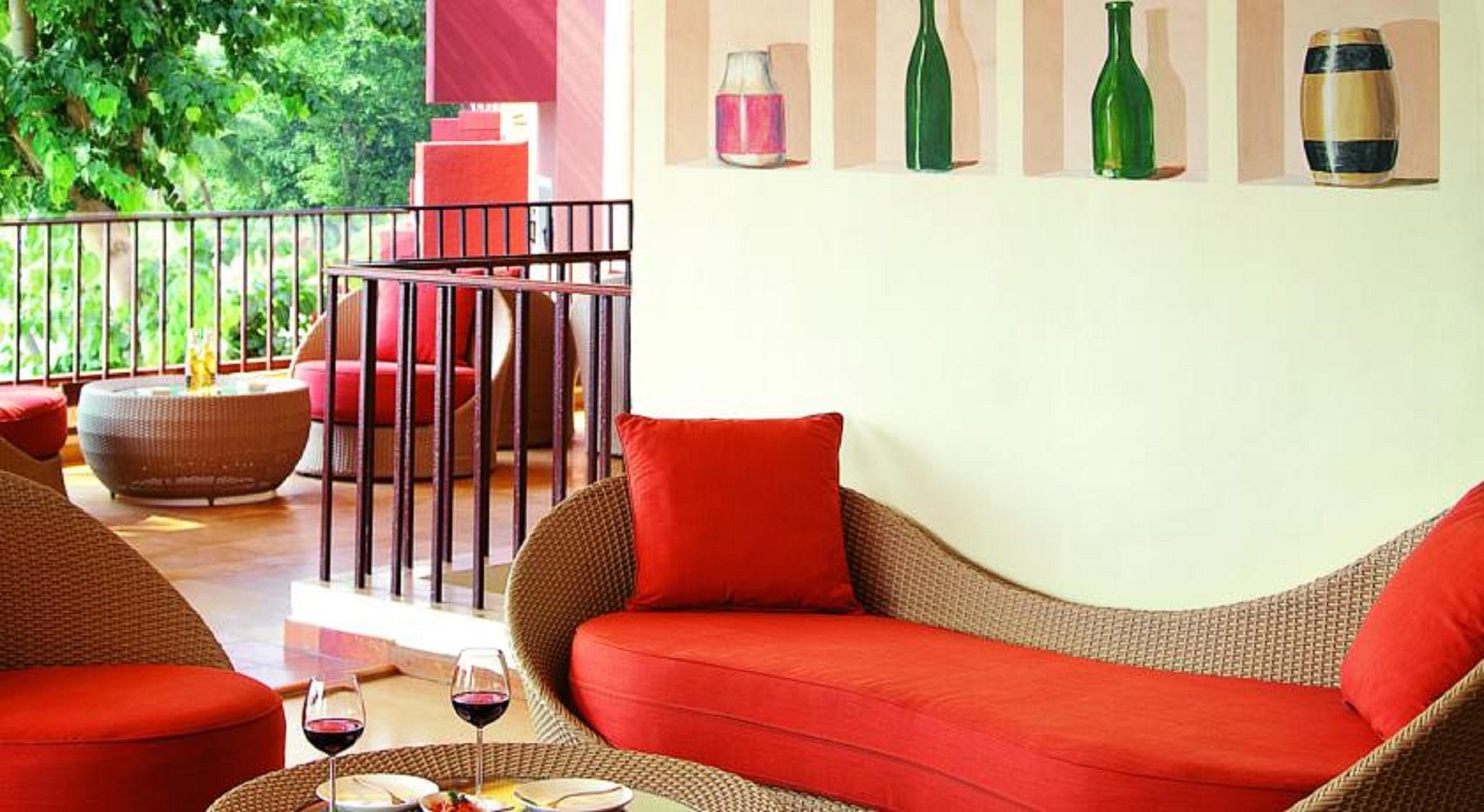 Taj Cidade De Goa Heritage, Goa Santa Cruz Εξωτερικό φωτογραφία A lounge at the hotel