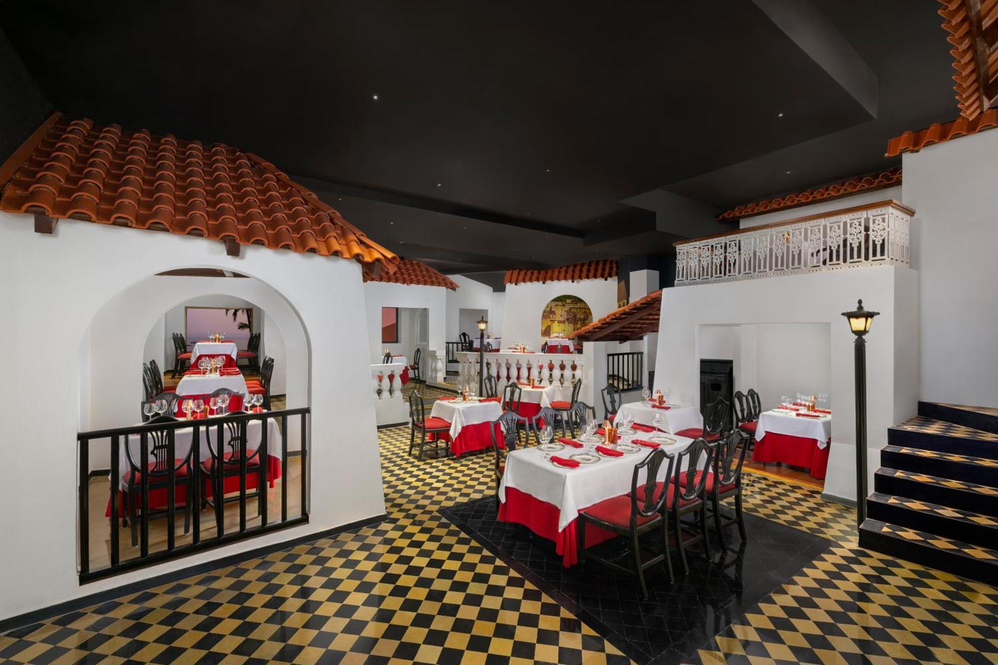 Taj Cidade De Goa Heritage, Goa Santa Cruz Εξωτερικό φωτογραφία Interior of the restaurant